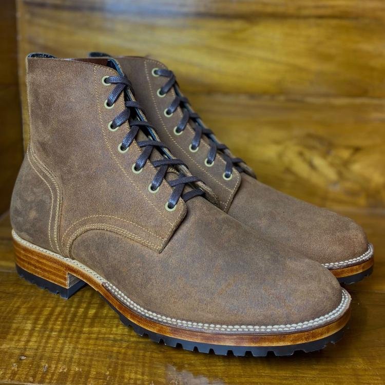 Fortis ɑnd Dɑinite Boondockers with Domestic Rough Out Brown